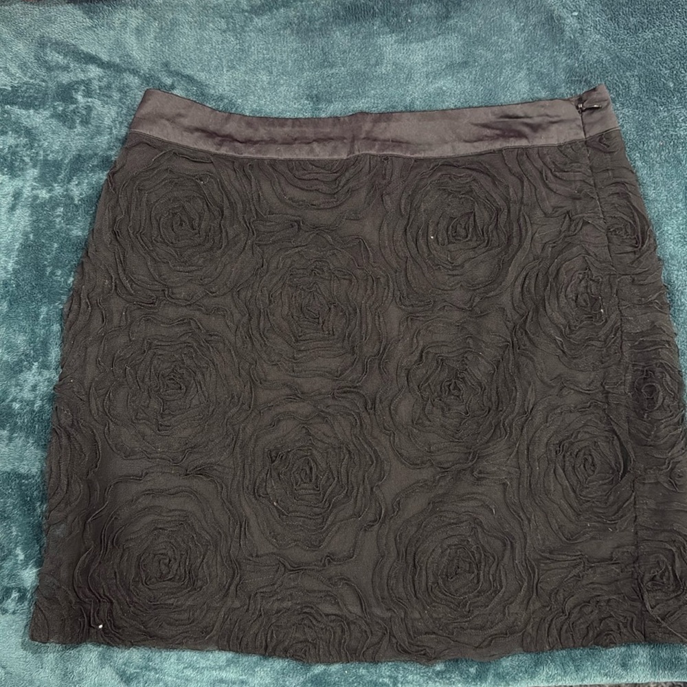 Vintage holiday rose skirt